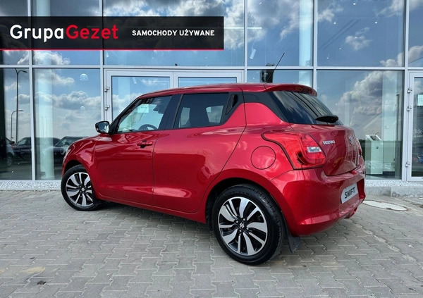 Suzuki Swift cena 57900 przebieg: 75500, rok produkcji 2019 z Tarnowskie Góry małe 46